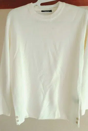[새상품급] MORGAN HOMME 아이보리 긴팔 니트 L 사이즈