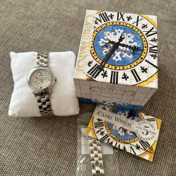 CAPRI WATCH 실버/화이트 시계