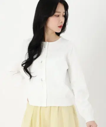 STRAWBERRY-FIELDS 발레리나 모티브 니트 가디건