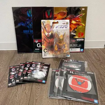 제일복권 가면라이더 가브 가면라이더 제츠 피규어 및 기타 세트