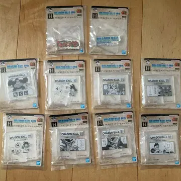 제일복권 드래곤볼 40th ~그 두 번째~ H상 로고 블록 10종 세트