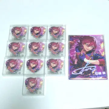 사에구사 이바라 하트 캔배지