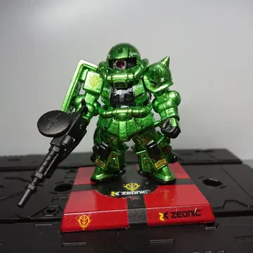 건담 컨버전스 기동동형 자크 2 리페인트 메탈릭 그린