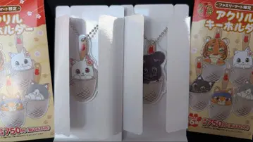 라멘 아카네코 패밀리마트 한정 아크릴 키링 서브: 시크릿, 하나 set