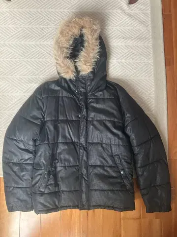 TK MIX PICE 블랙 L 다운 자켓