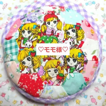 딸기 레이디 백과 헥사곤 원형 파우치