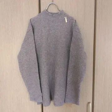 COMME CA DU MODE 브라운 터틀넥 스웨터