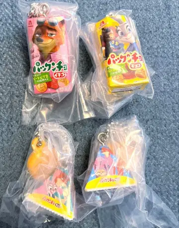 팩앤초 미니어처 참 ~주토피아 2~ 4종 세트