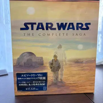 스타 워 컴플리트 사가 블루레이 BOX (초회 생산 한정 9매조)