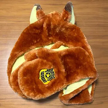 디즈니 팬캡 머플러 주토피아 닉