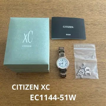 CITIZEN XC 크로스시 손목시계 EC1144-51W 사쿠라 핑크