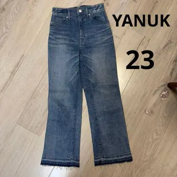 야누크 플레어 데님 23 YANUK 부츠컷 데님