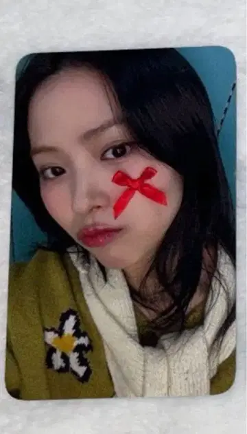 ITZY 류진 사전 녹화 포토카드