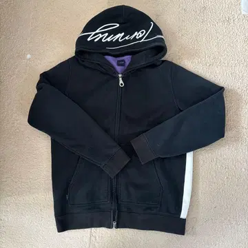 TOMMY 풀 집업 후드티 성조기 디자인 코튼 100% L 사이즈