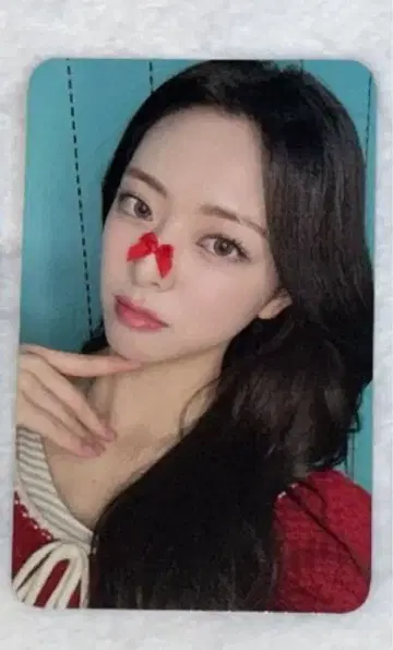 ITZY 유나 사전 녹화 포토카드