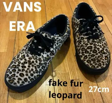 VANS ERA 반스 에라 레오파드 인조 모피 V95CF