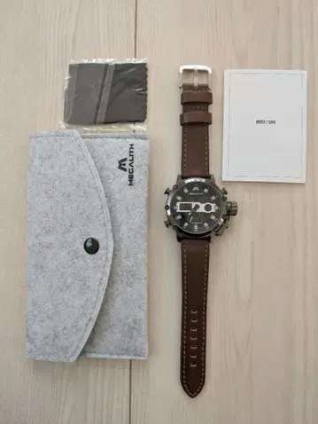 MEGALITH 8051 쿼츠 손목시계