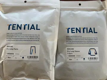 TENTIAL BAKUNE 팬츠 & 티셔츠 네이비 L