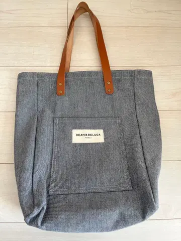 DEAN&DELUCA 하와이 리츠칼튼 한정판 리버스 데님 토트백