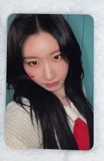 ITZY 채령 사전 녹화 트레이딩 카드