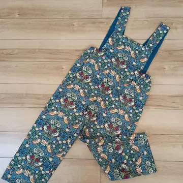 윌리엄 모리스 스트로베리 시 (딸기 도둑) 살로펫 팬츠/올인원