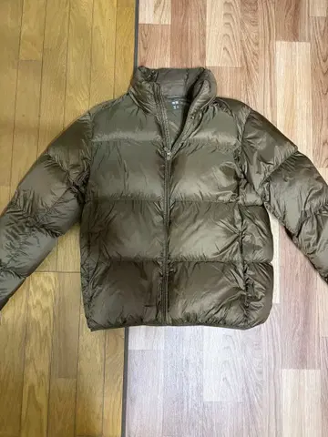 UNIQLO 울트라 라이트 다운 볼륨 자켓 XL 브라운