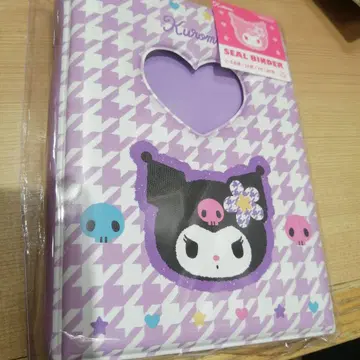 미개봉 새상품 산리오 y2k 씰북 씰 바인더 쿠로미