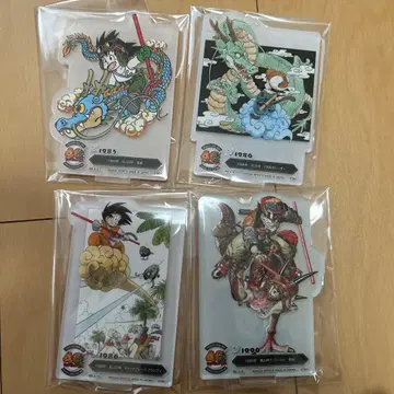 제일복권 드래곤볼 ACLLECT 손오공 4종