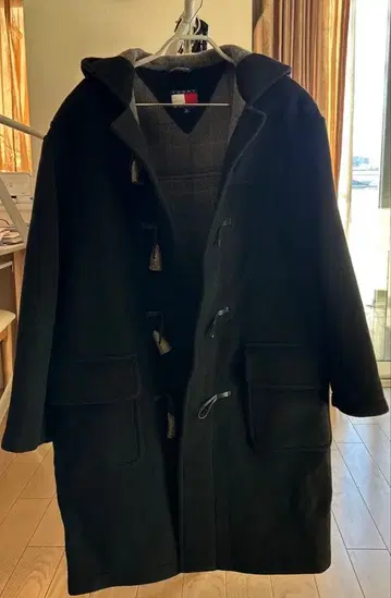 TOMMY HILFIGER 더플 코트 남성용