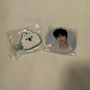 TXT 캡슐 토이 헤어 클립 연준 수빈 캔뱃지