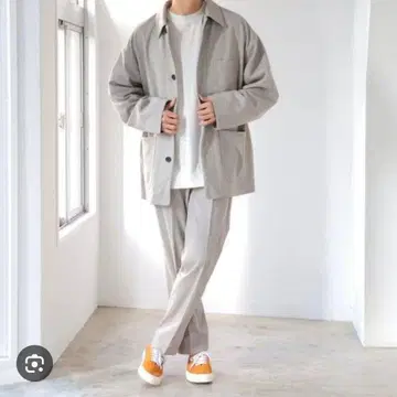 B:MING by BEAMS / 스트레치 이지 팬츠 커버올