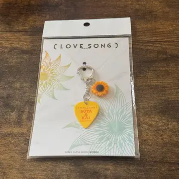 미사용 미개봉 새상품 (LOVE SONG) 피크 키링
