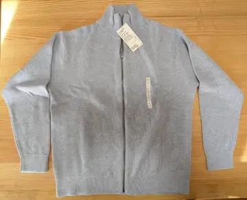 무인양품 워셔블 하찌 풀 집업 가디건 남성용 L