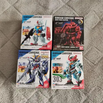 건담 컨버지 미개봉 4종 세트