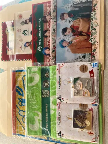 Mrs. GREEN APPLE 제일복권, 비주얼 시트 세트