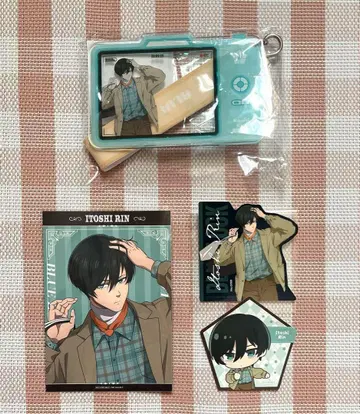 블루 록 도큐 부동산 이토시 린 카메라풍 아크릴 키링 특전 시부야