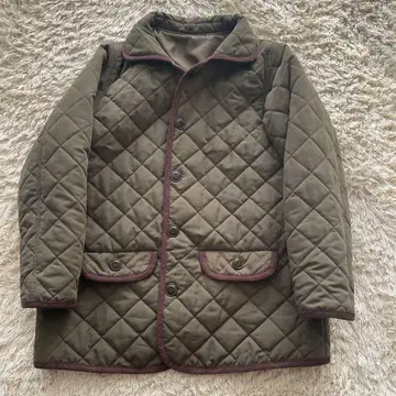 (새상품급) 올리브 그린 퀼팅 자켓