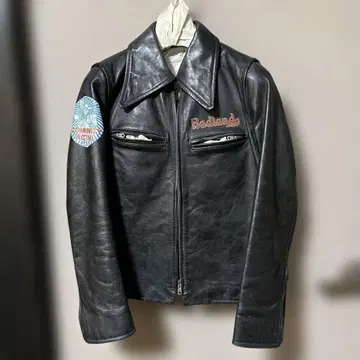 오존 가죽 싱글 라이더 빈티지 히스테릭 90's