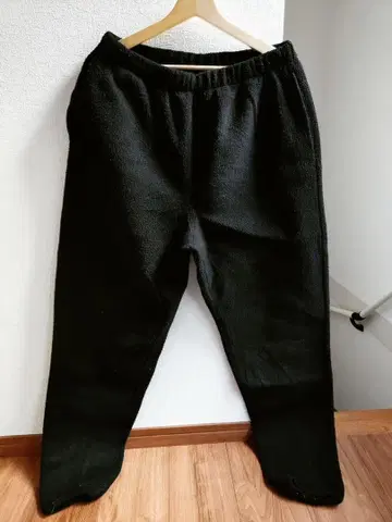 90년대 USA제 컬럼비아 블랙 플리스 팬츠 블랙 파타고니아