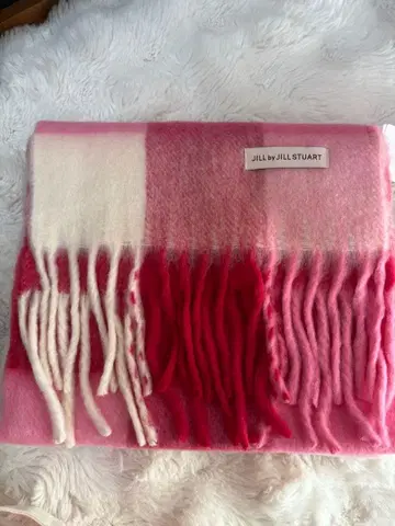 JILLbyJILL STUART 블록 체크 머플러