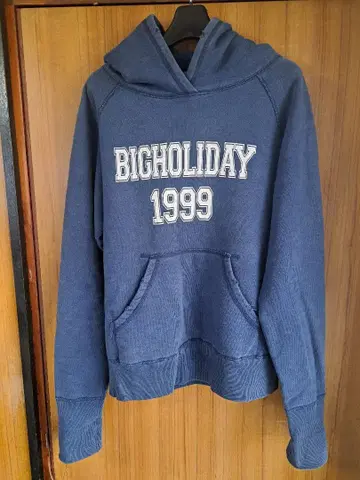 TMT 후드 부착 후드티/네이비/S 사이즈