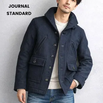 [ 저널 스탠다드 ] 울 숏코트 블랙 S