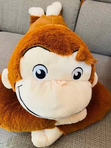 호기심 많은 조지 봉제 인형 빅