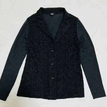 오스카리토 울 실크 레이스 가디건