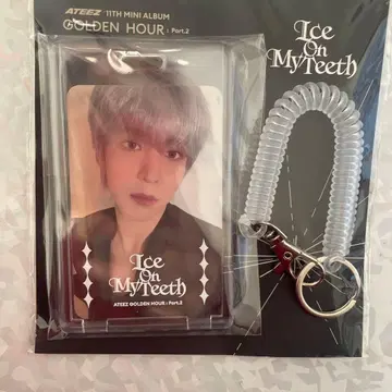 미개봉 새상품 ateez 포토 카드 홀더 윤호