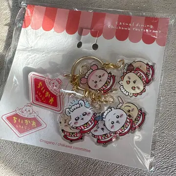 치이카와 레스토랑 홀 스태프 집합! 아크릴 참