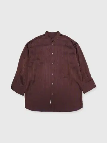 josemoon 새틴 스트라이프 셔츠 & 쇼트팬츠