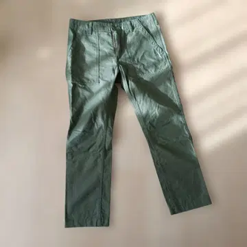 밀리터리 워크 팬츠 올리브 그린