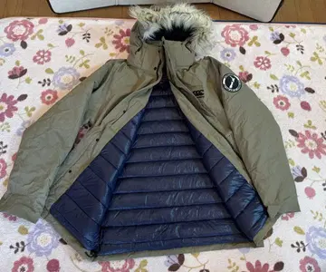 canterbury 퍼 달린 다운 자켓
