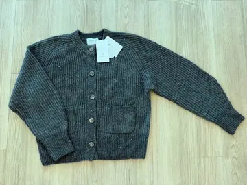 플라워 스팽글 가디건